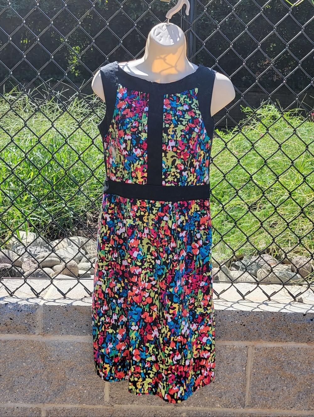 ELLEN TRACY Sz 2 P petite Abstract Floral